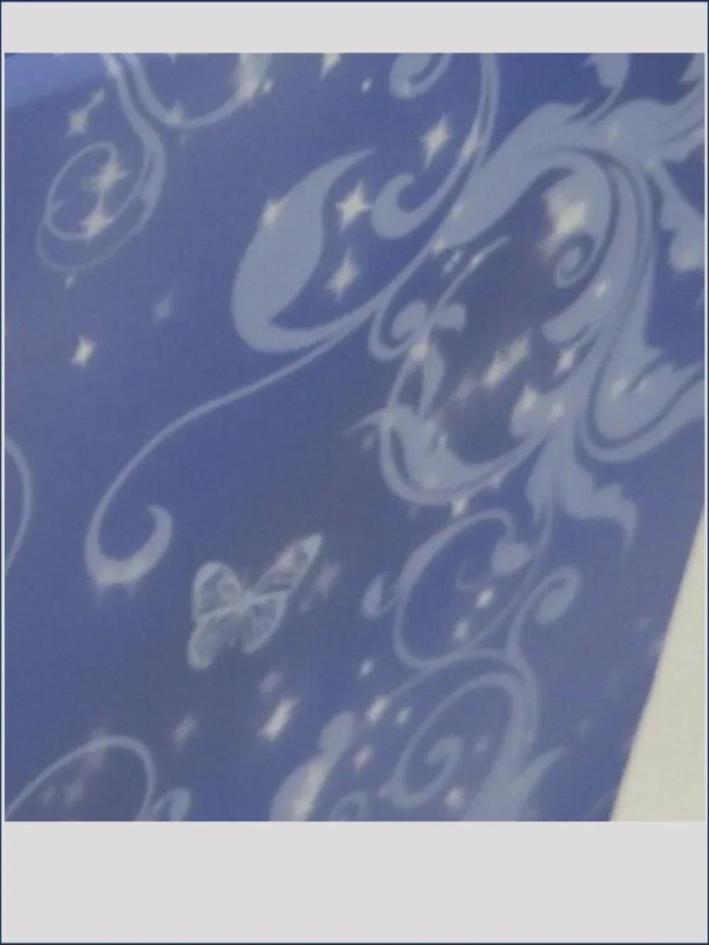 Premium Blue Princess Magnetic Flip-Top Gift Box w/ Bow & Tag Multicultural
